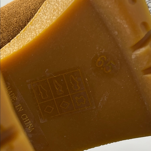 Jeffrey Campbell Brown Suede Shearling Knee-High Boots Sz 6.5 - Picture 7 of 14